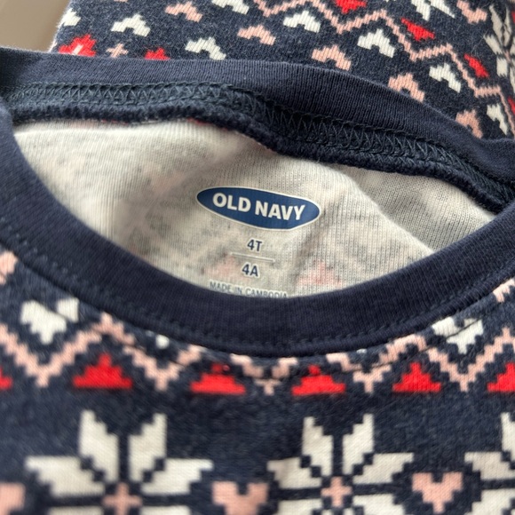 4T Old Navy Pajamas. Toddler Girl PJs - Picture 5 of 5